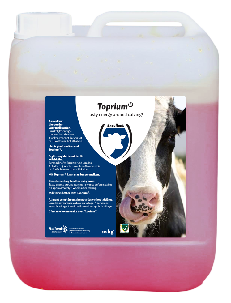 Toprium complex feed, cattle birth, calving