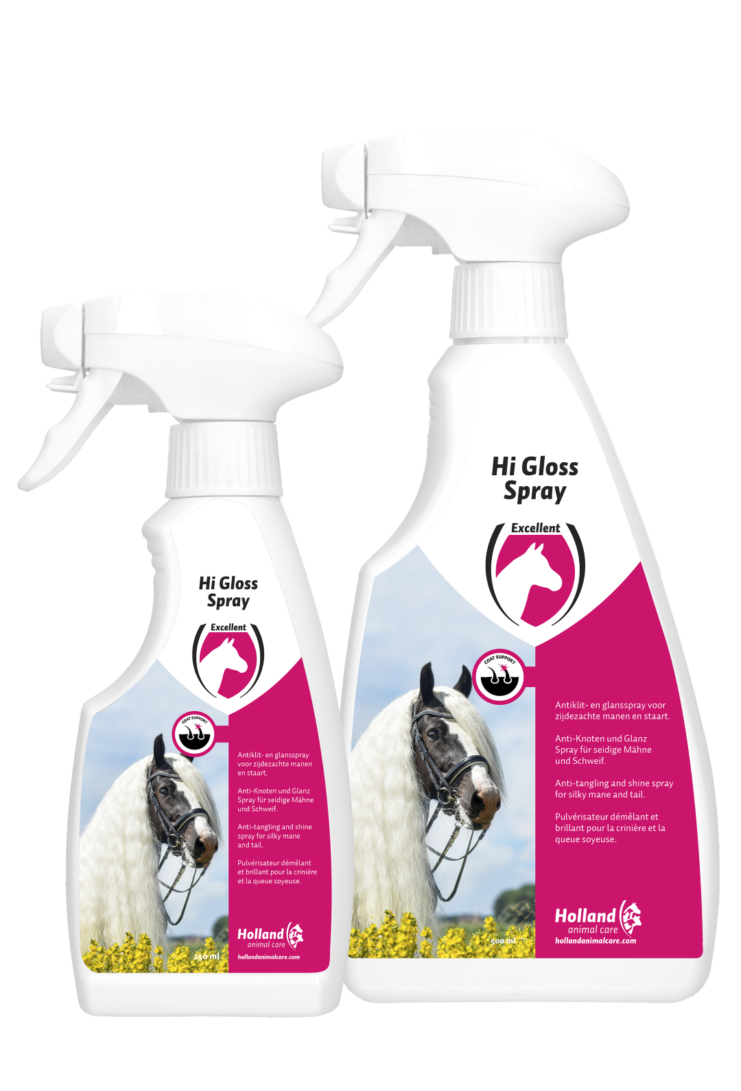 Tail and mane care for horse