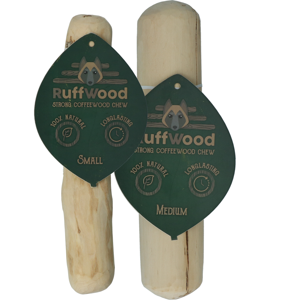Stress stick from coffee bean branch for dogs S