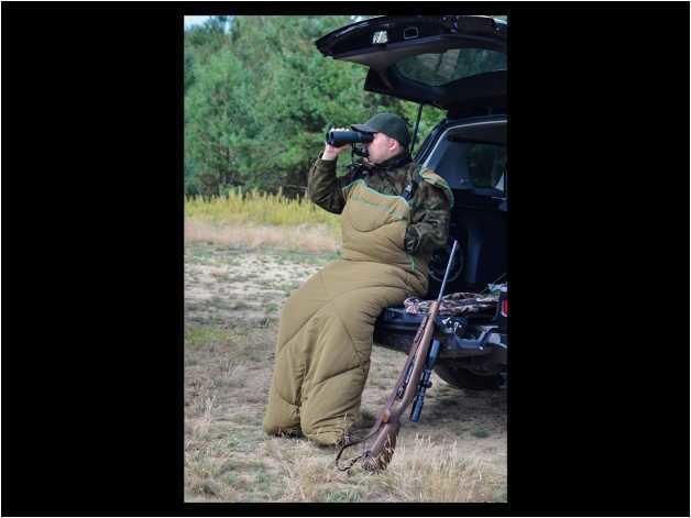 Sleeping bag hunting