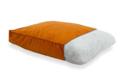 Velour bed pillow for dogs S