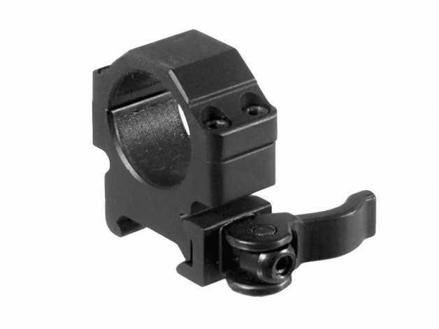 Two-piece low clamp, for 1 telescope / L-L4 with weaver rail