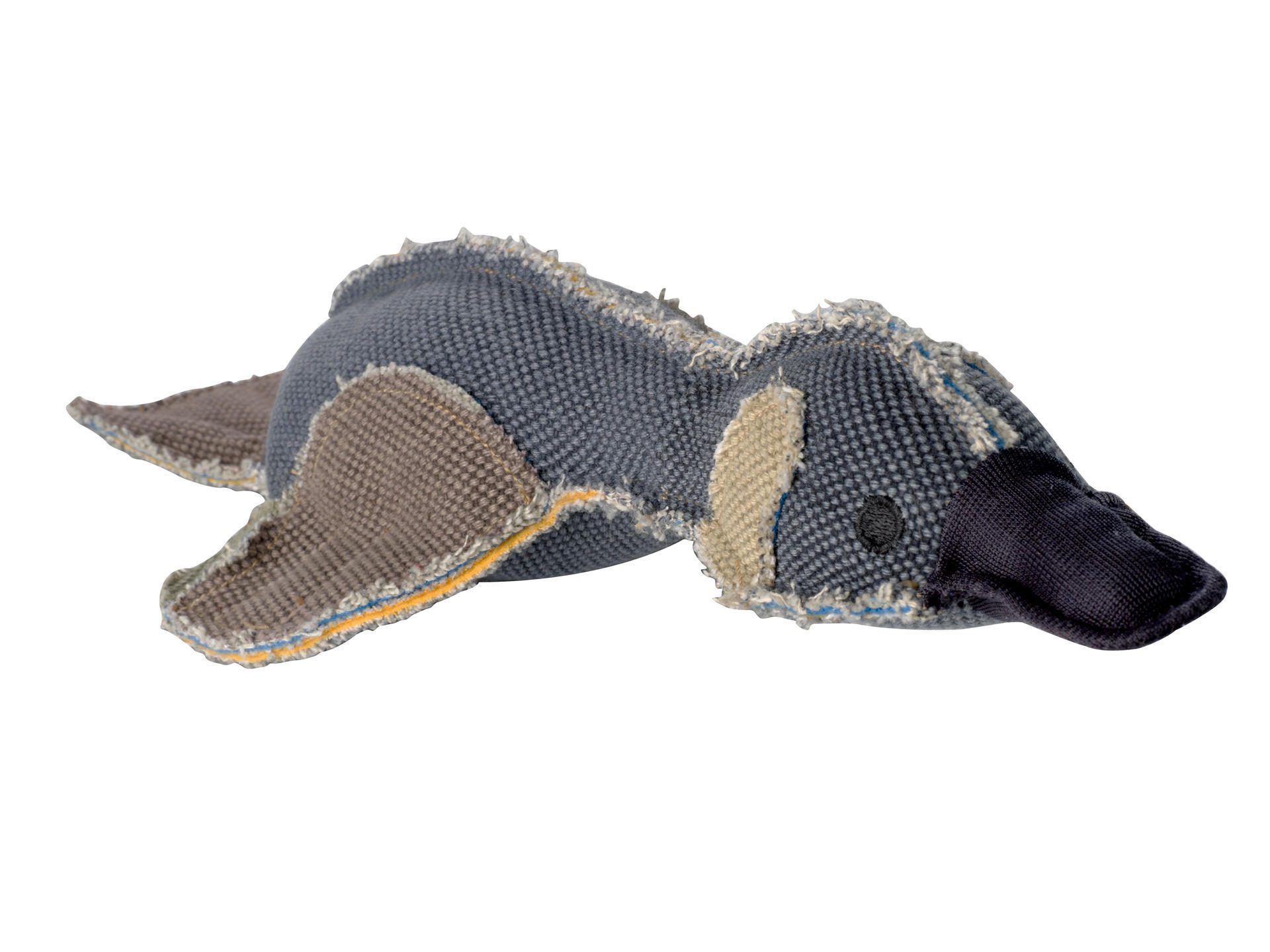 canvas goose dog toy