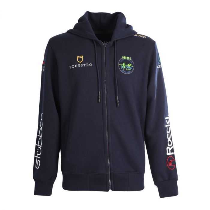 Multilogo men's riding sweatshirt