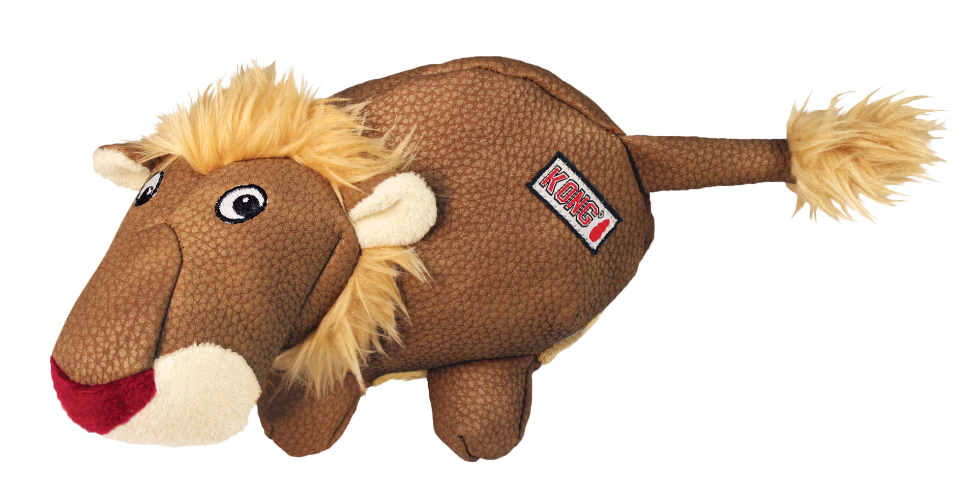 beeping dog toy made of material lion medium chew toy