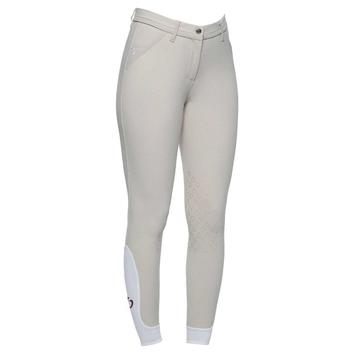 Plaid  print  rider breeches