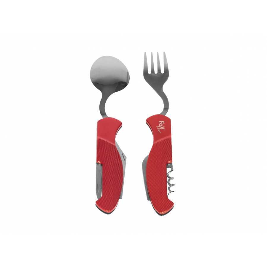 Essentials 6 piece tourist cutlery set