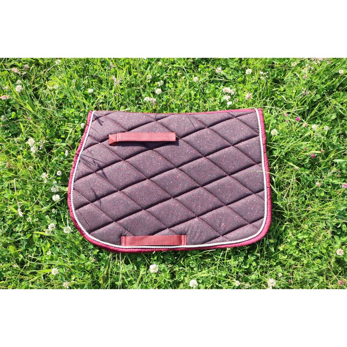Sparkling glitter saddle pad for pony