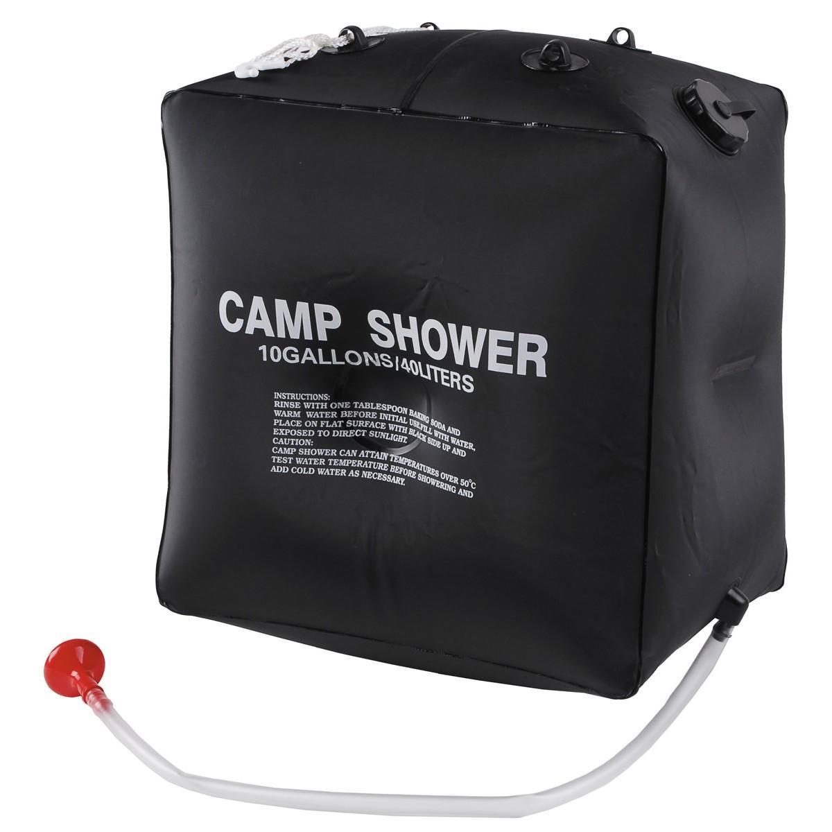Tourist shower black 40l