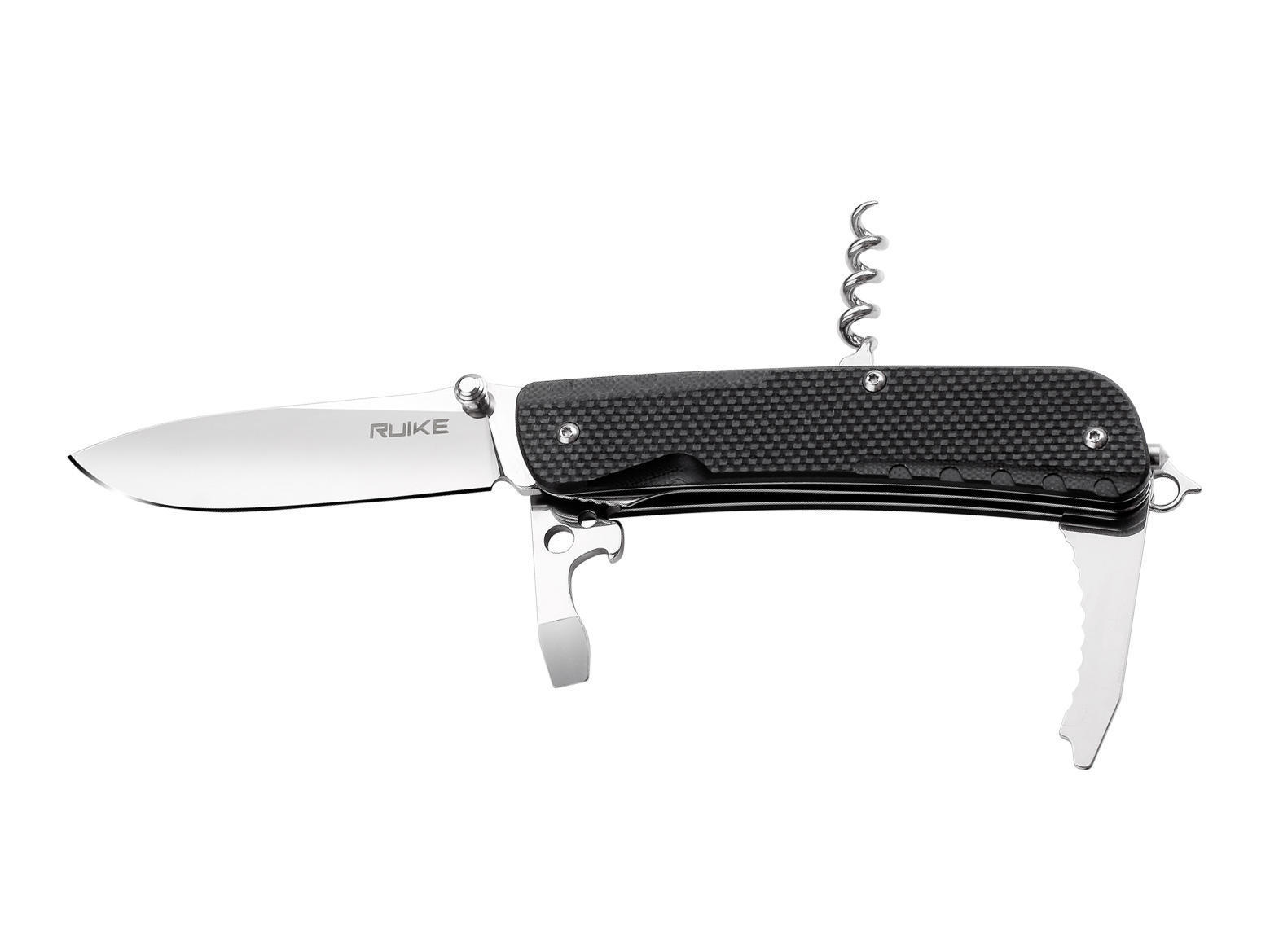LD21-B black folding multifunctional pocket knife