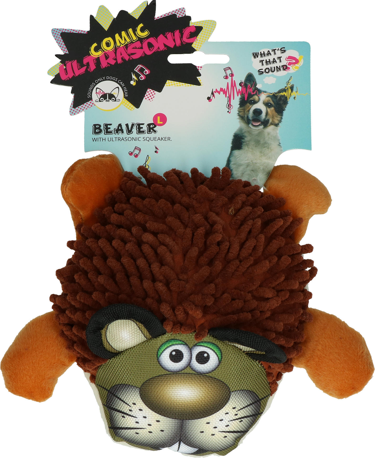 Ultrasonic beaver small dog toy