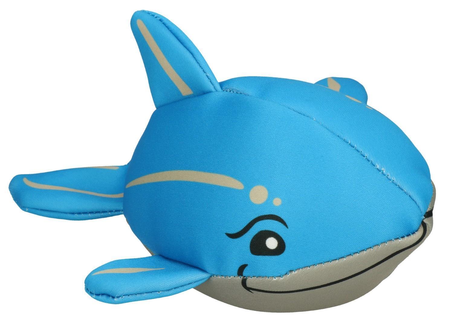 Swimming dolphin dog toy
