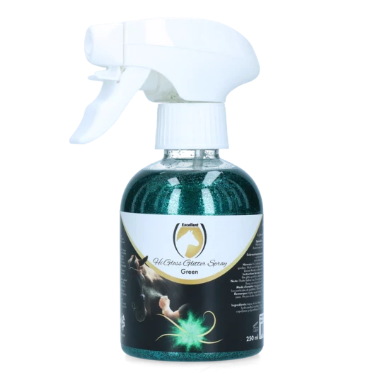 Hi Gloss Glitter spray for horse