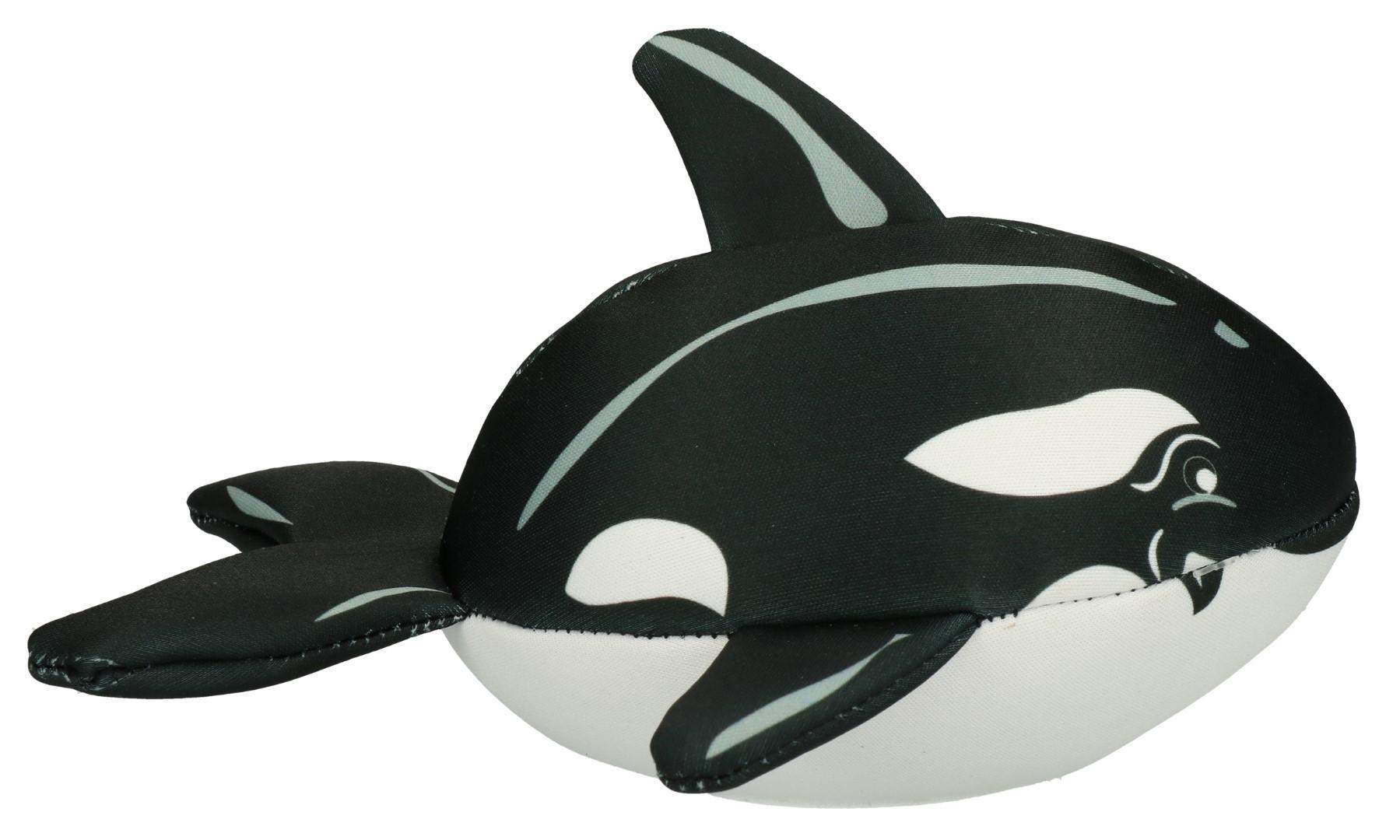 Pager and float toy wally whale dog toy