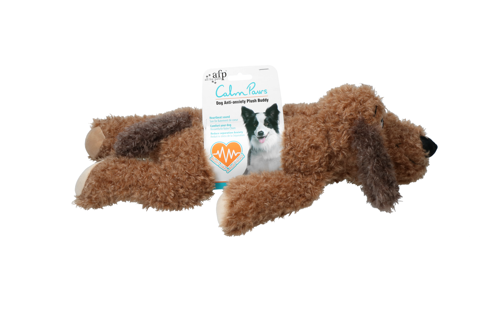 Calm Paws-Dog anti-anxiety plush dog toy