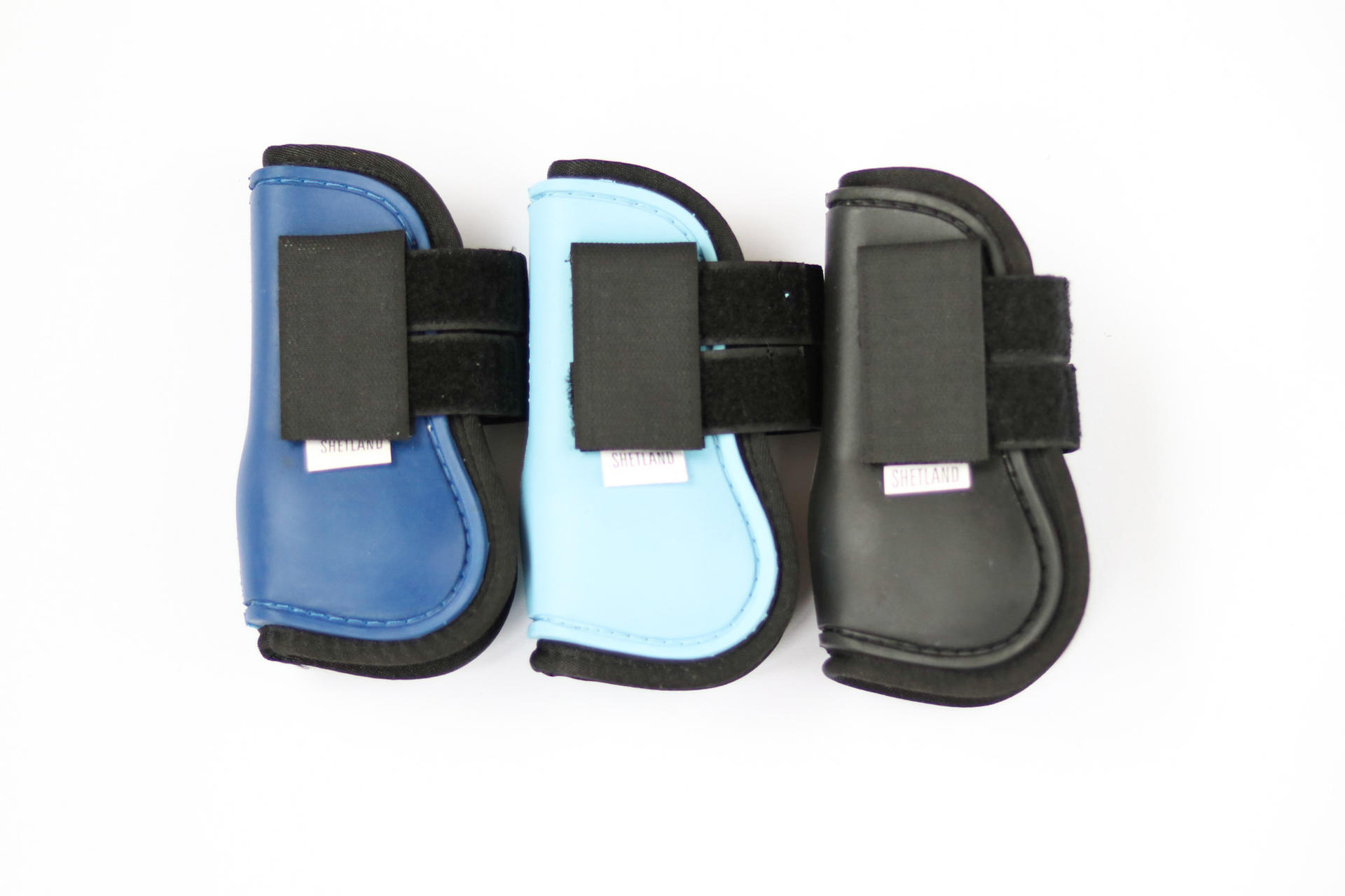 11114 Tendon protection boots shetland Light blue horse foot protection