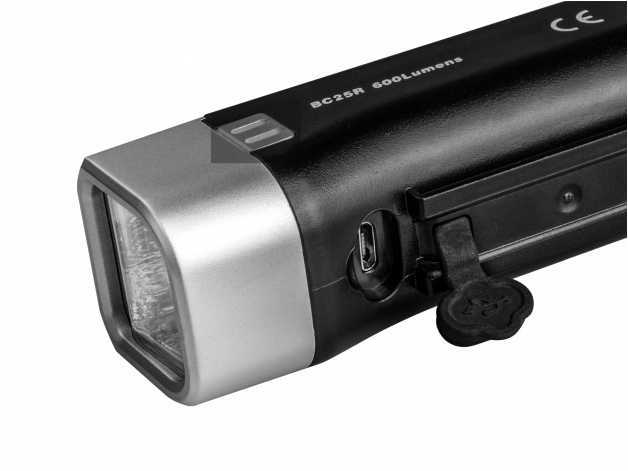 BC25R LED flashlight for bicycle