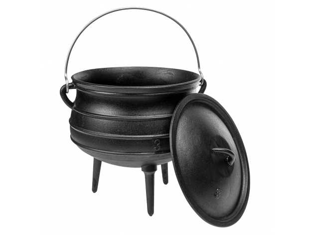 Safari cast iron cauldron 7 l