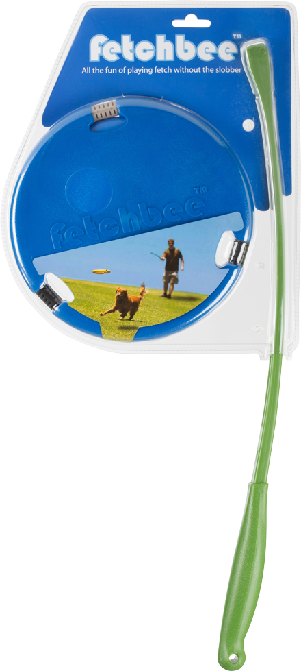 Blue dog toy frisbee