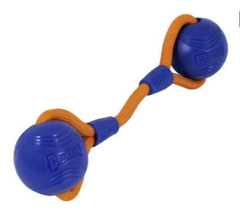 Duo ball game for dogs