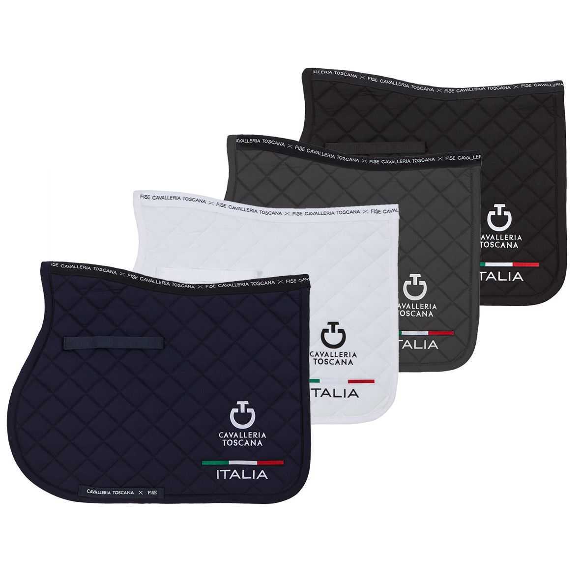C T x FISE jumping saddle pad
