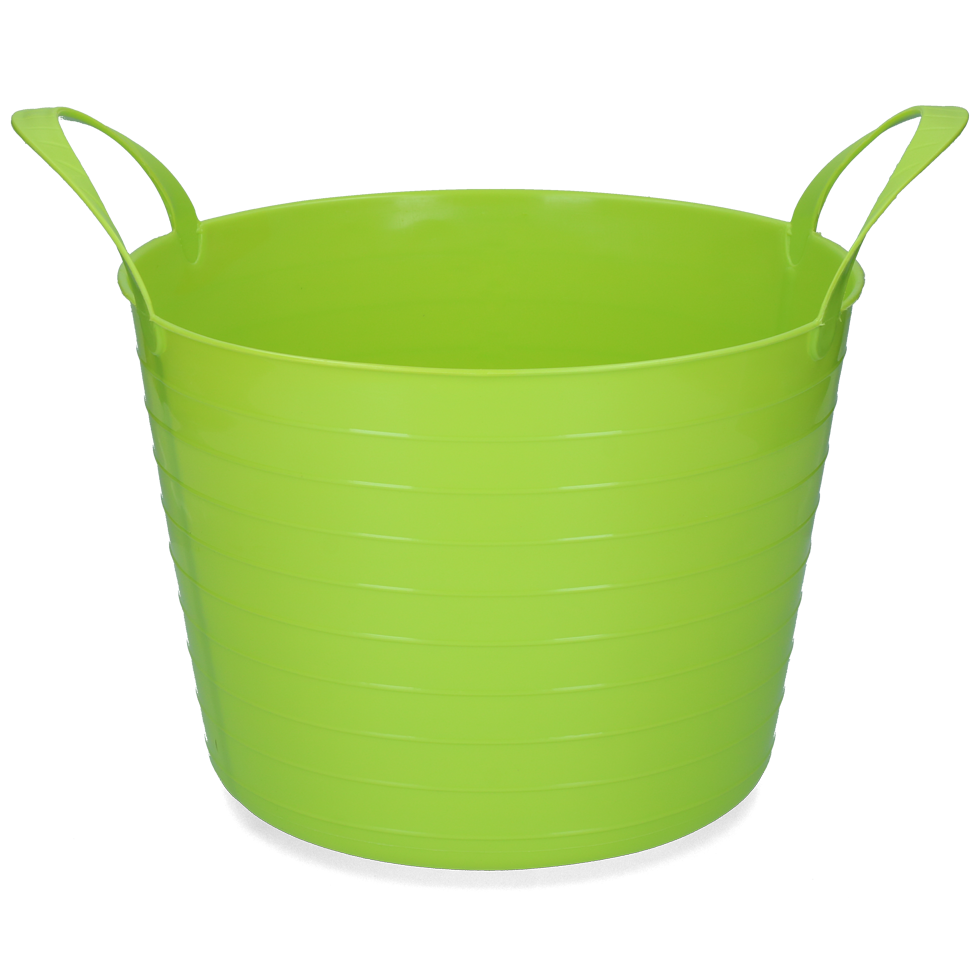 bucket V Trug flexi lime green 40 l livestock housing feeding drinking technology feeding bowls