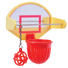 Activitoy Birdie Basketball bird parrot toy