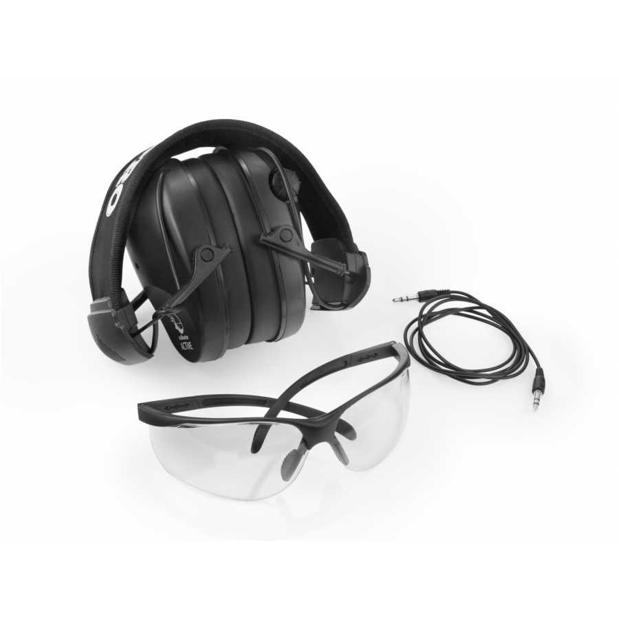 Active PRO hearing protector and glasses