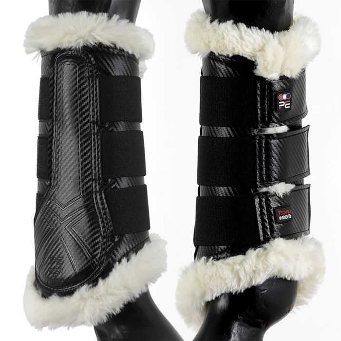 Techno Wool Brushing Boots for horse foot protection