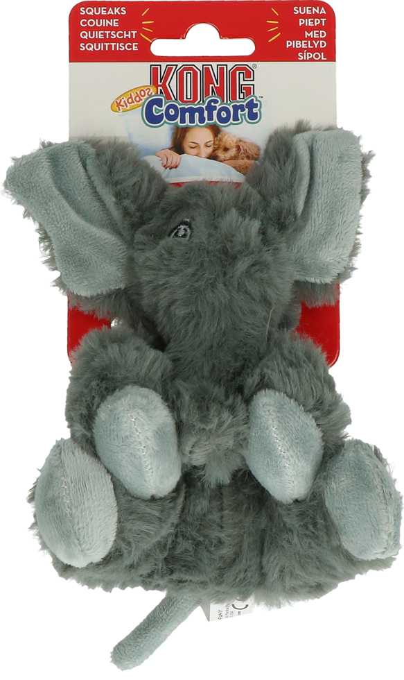 Comfort kiddos elephant small plush dog toy