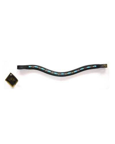 Aqua browband