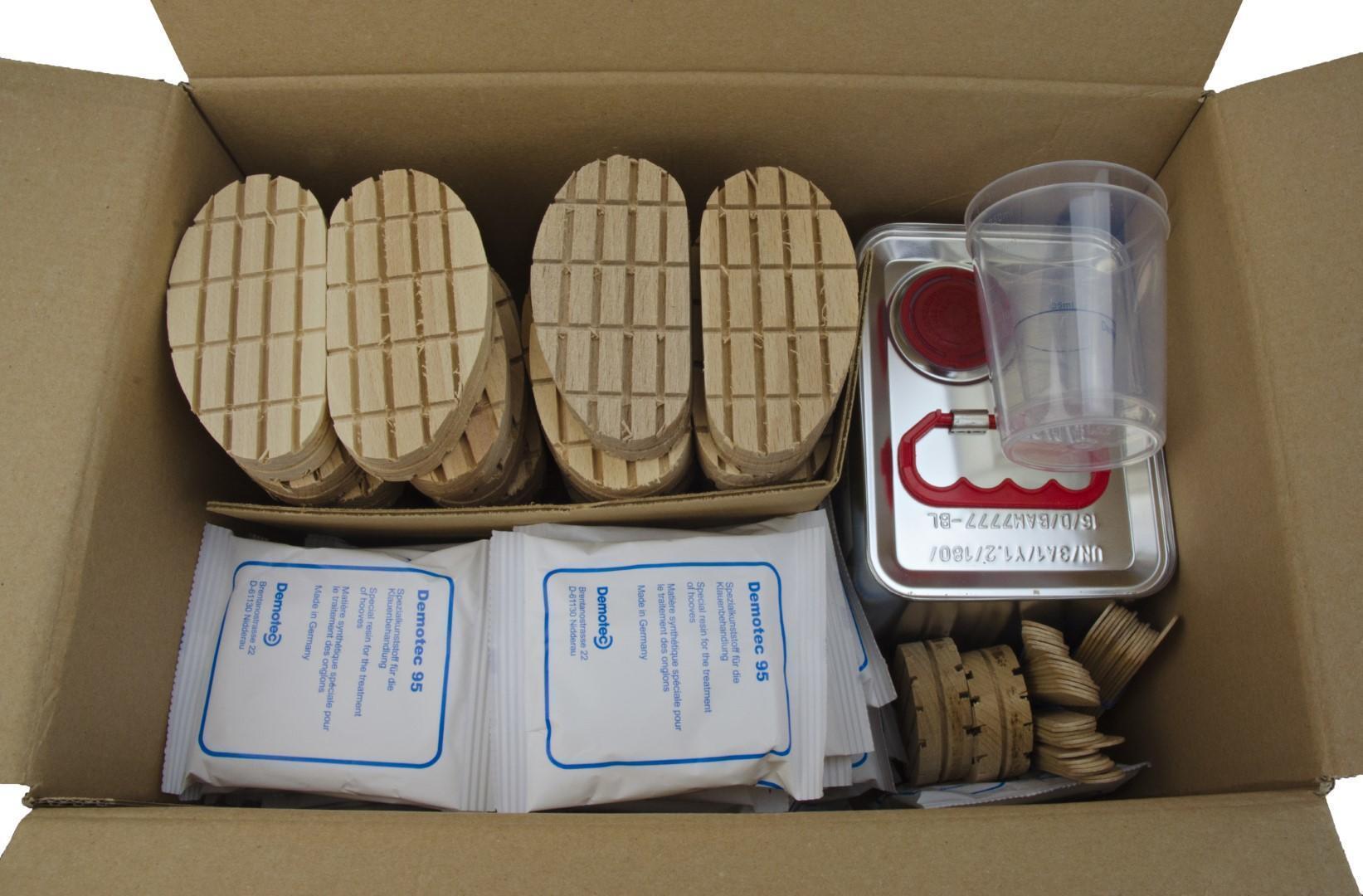 95, treatment package, cattle, hoof care