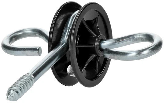 Gate door handle anchor insulator electric shepherd