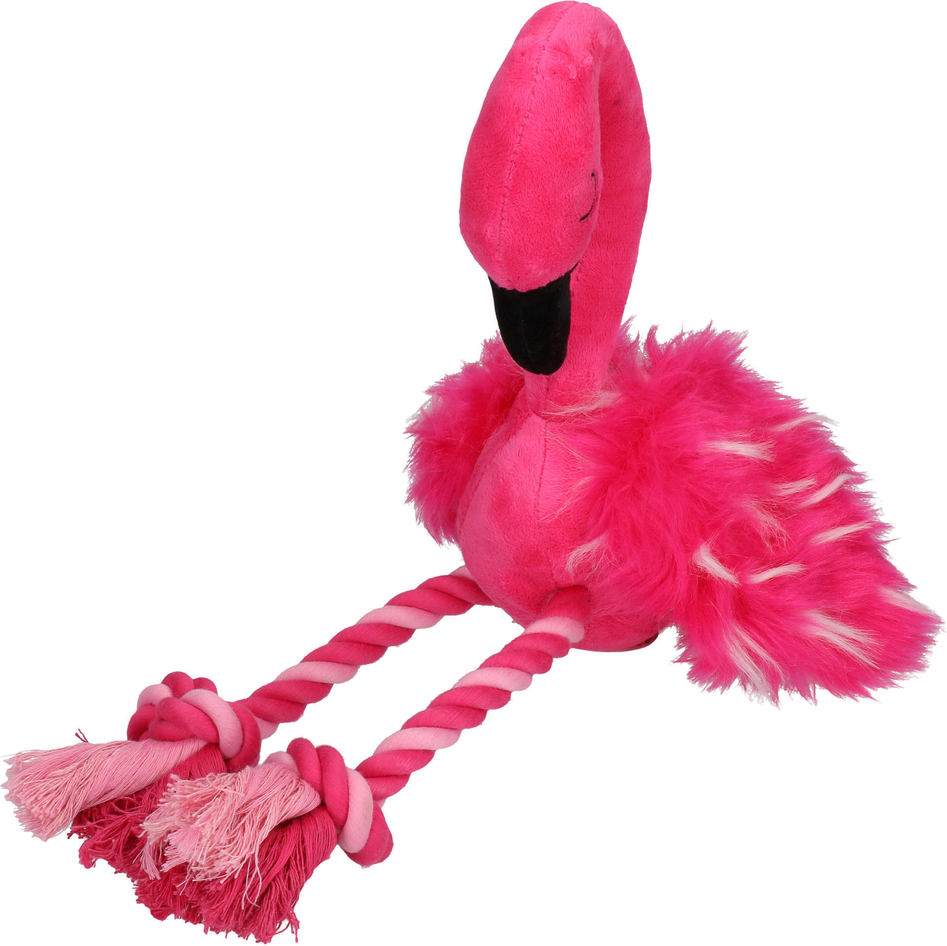 Flamingo dog toy L plush