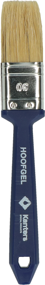 Brush for applying cattle hoof care