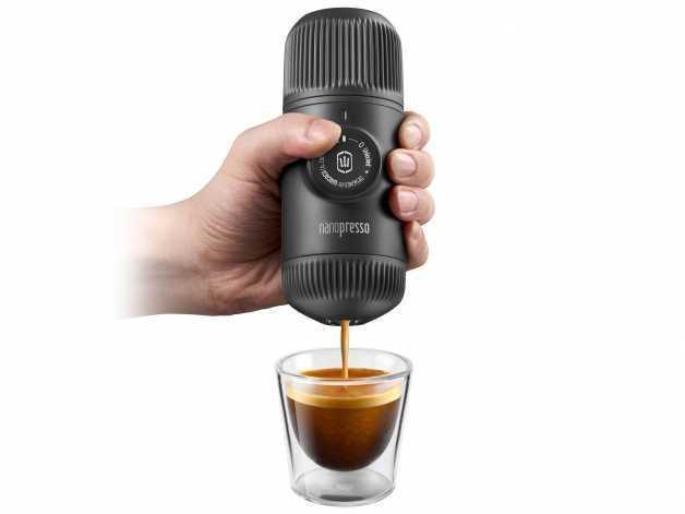 Nanopresso travel tourist coffee maker