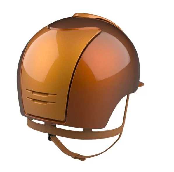 Italia Riding Helmet Cromo 2.0 Metal Bronze/Caramel