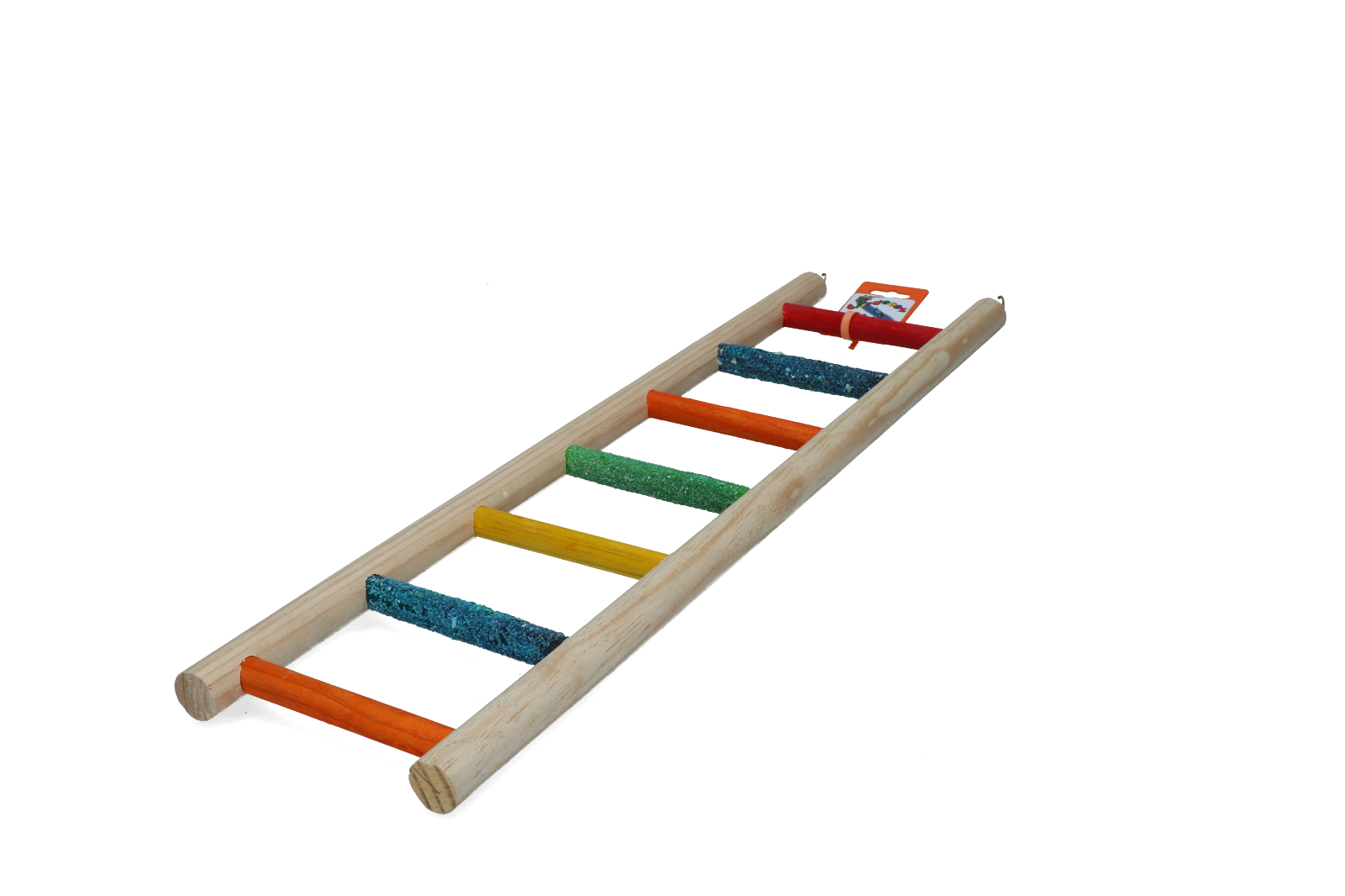 Parrot ladder 7 rungs wood