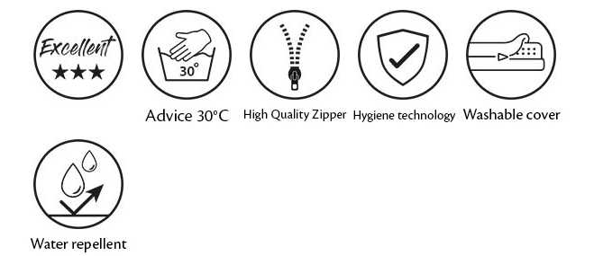 Velour bed pillow for dogs M