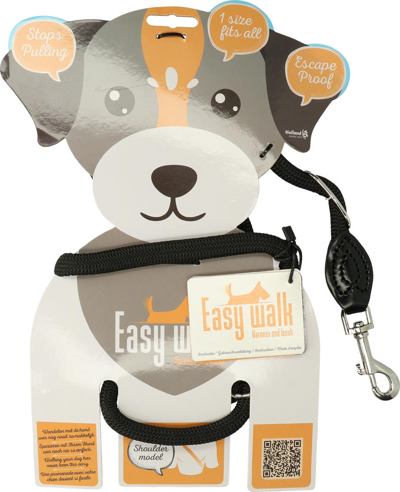 2in1 dog harness and leash 345cm