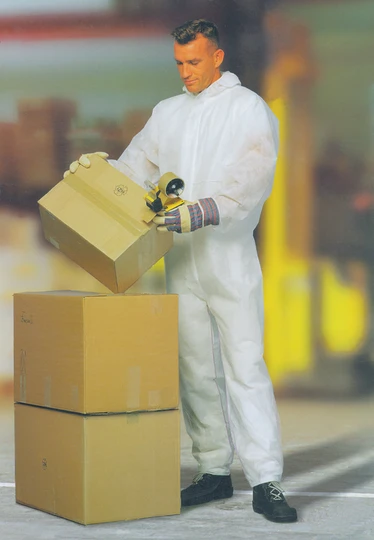Disposable coverall with hood XL PP