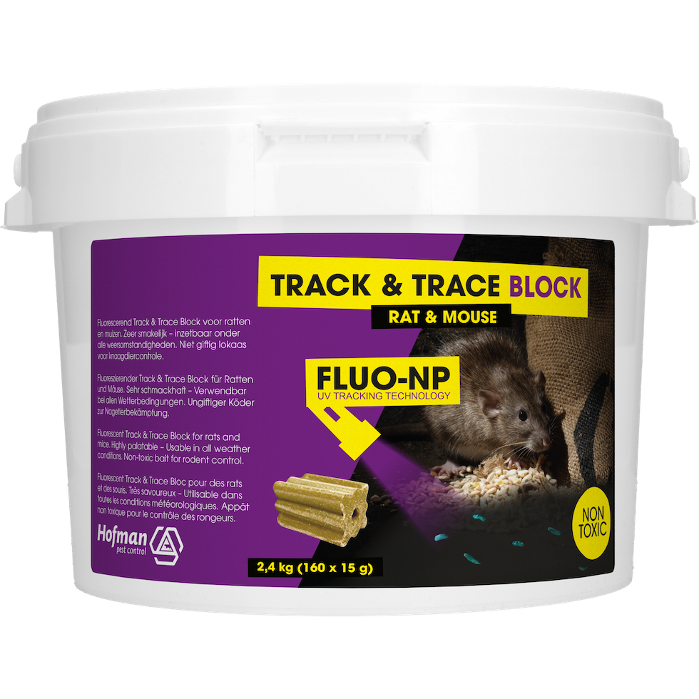 Track and Trace tracking flour 2,4 kg for stable livestock pest control