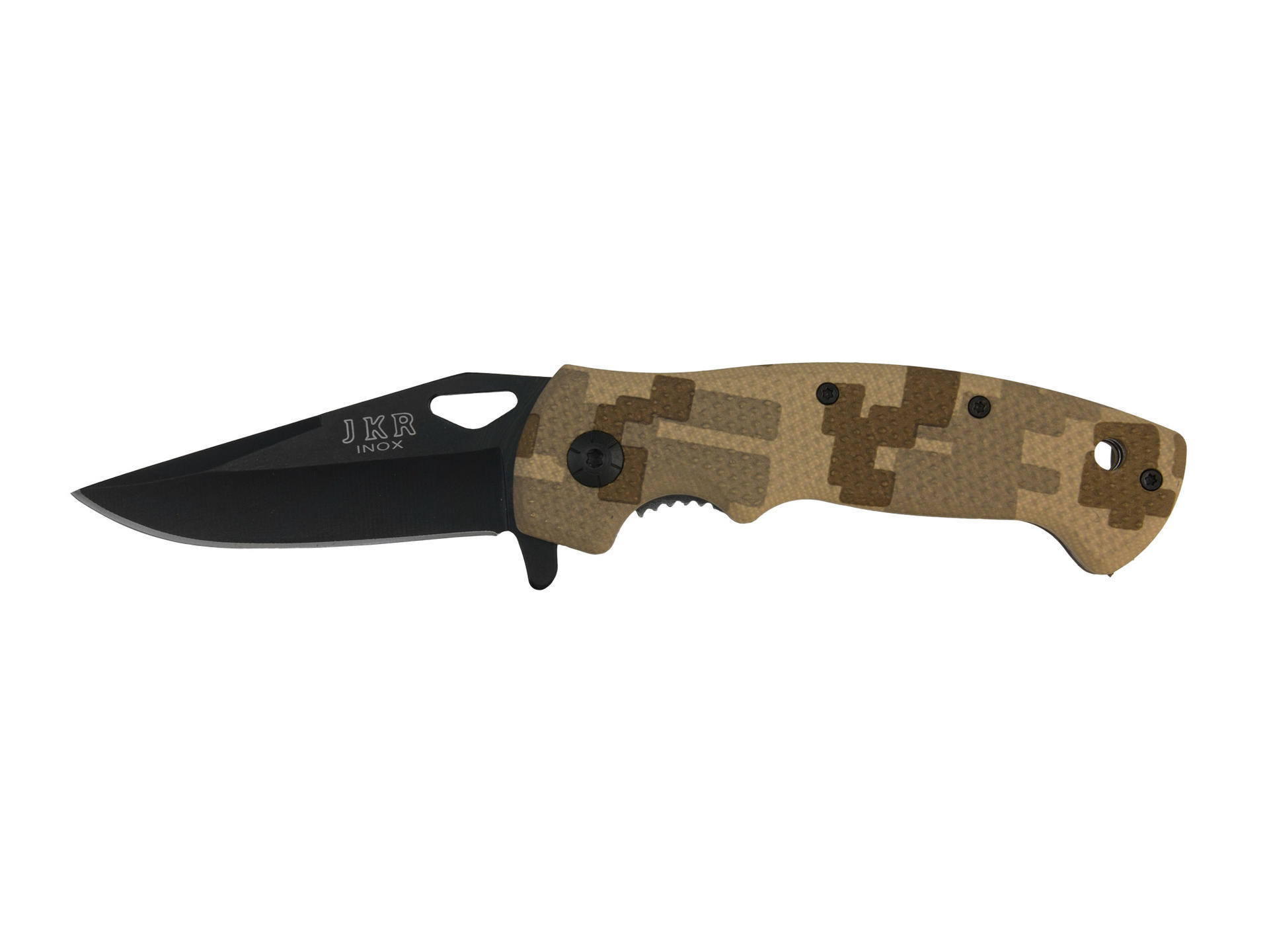 Spanish made knife JKR429 with camouflage pattern