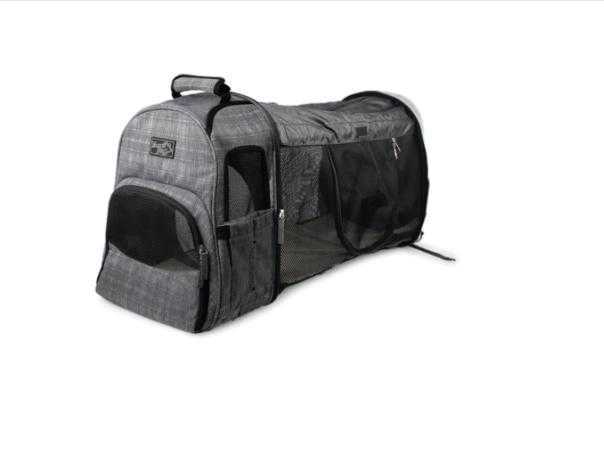 Backpacker travel home for dogs