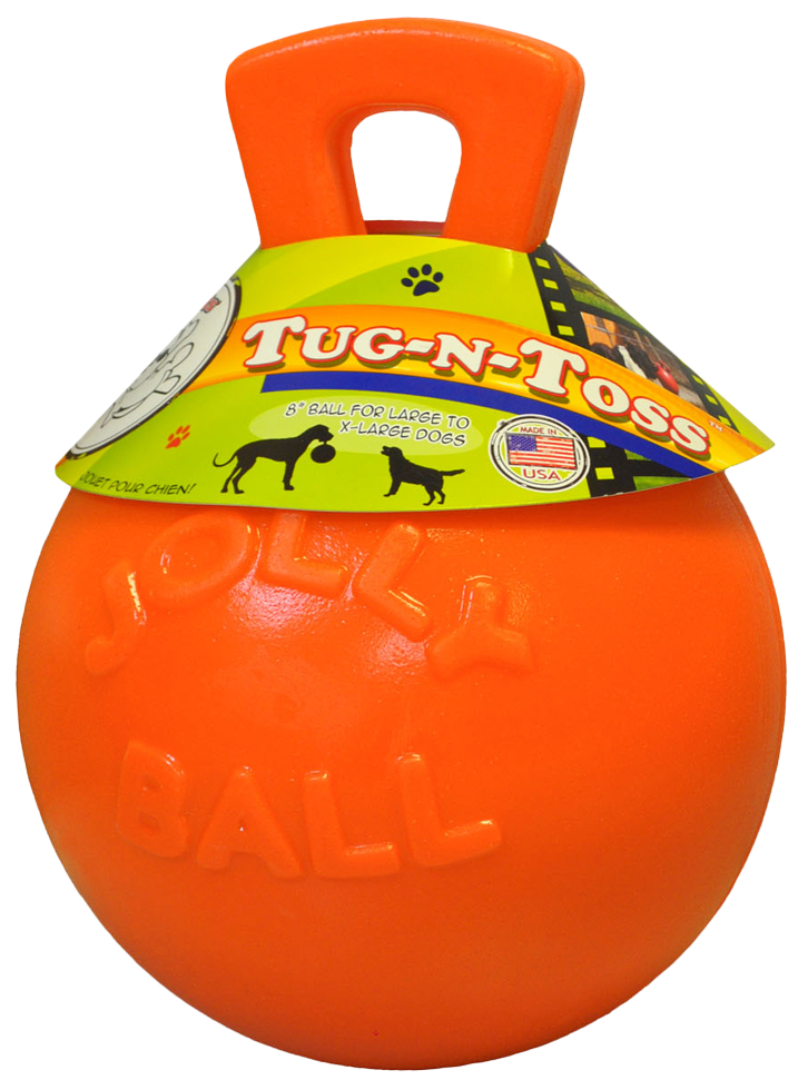 Tug-n-Toss 20 cm orange vanilla scent dog toy chew toy