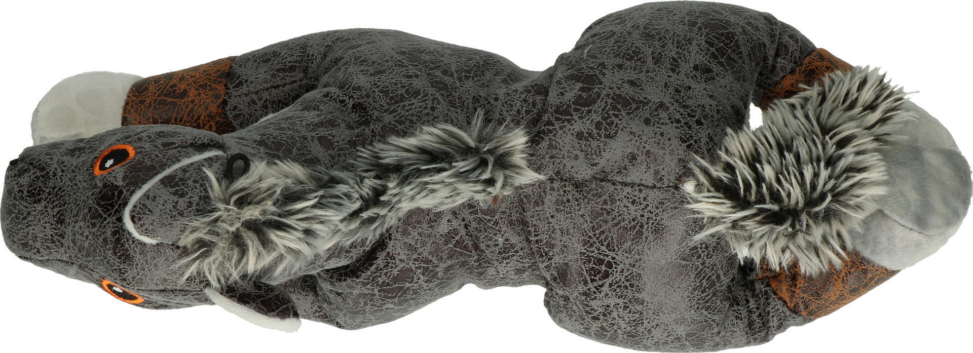 Soft material horse grey dog toy