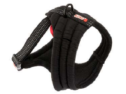 Comfort dog harness S-M-L Black