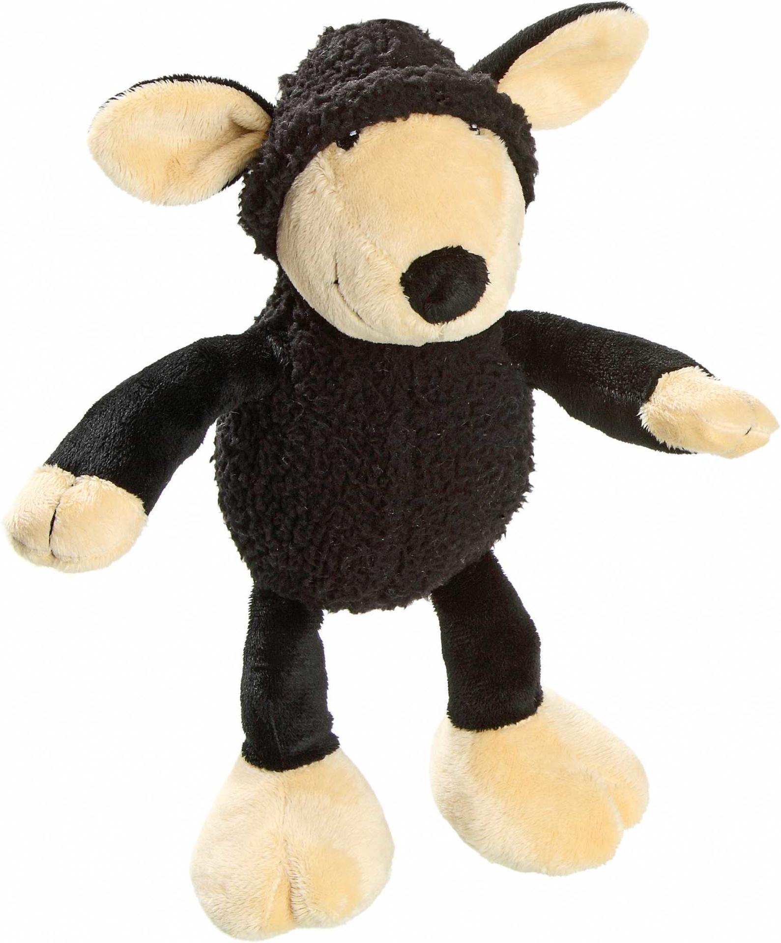 Toy plush lamb black 25 cm dog toy