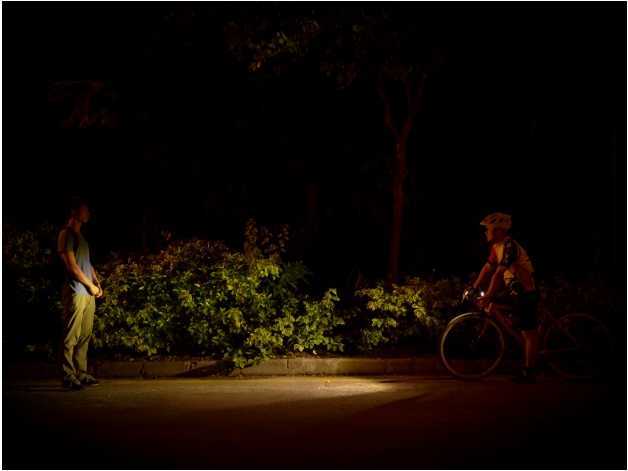 BC25R LED flashlight for bicycle