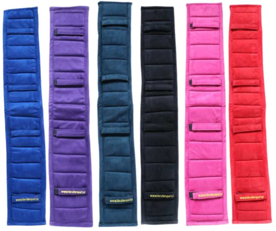 Suedine harness pad